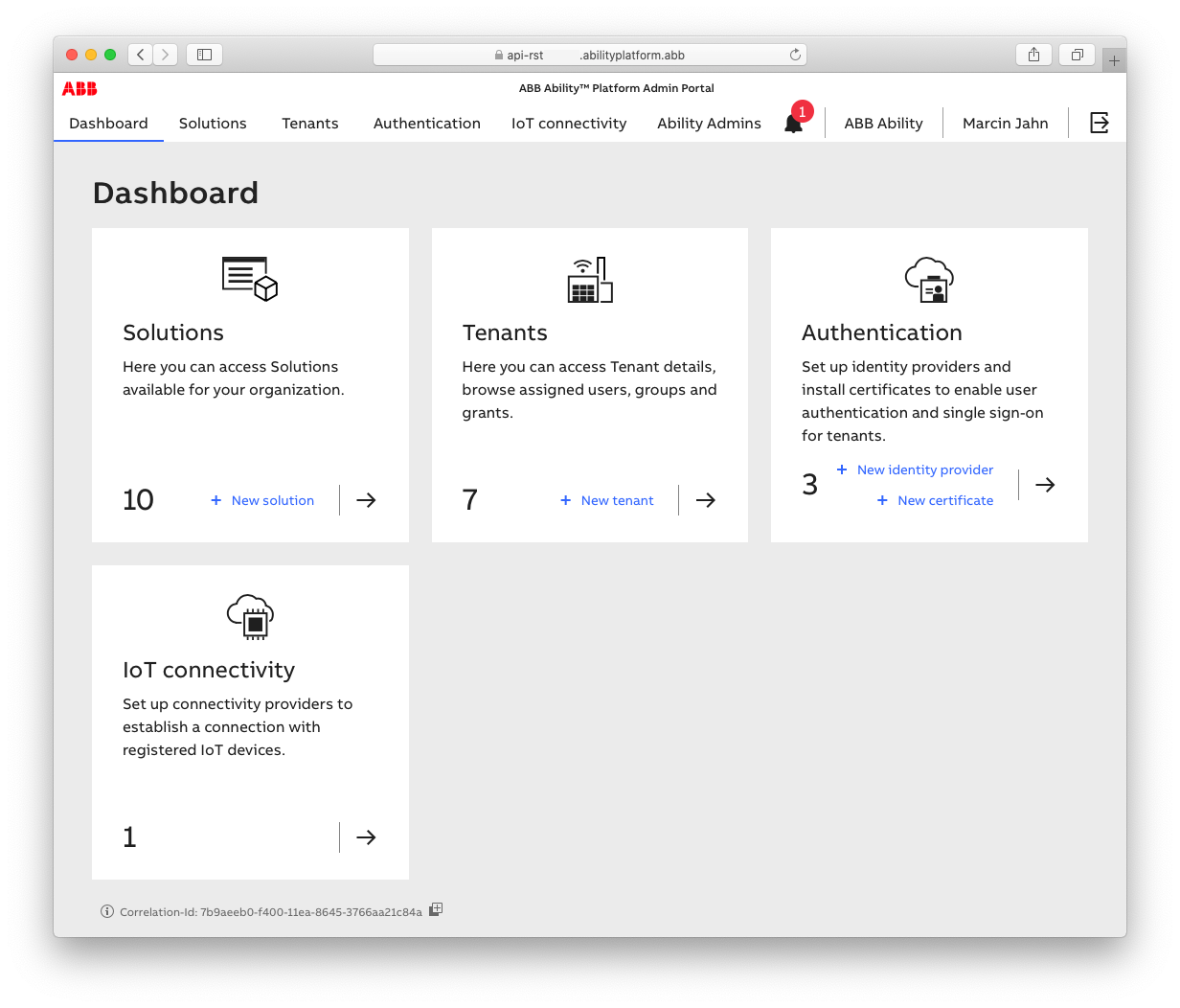 Dashboard