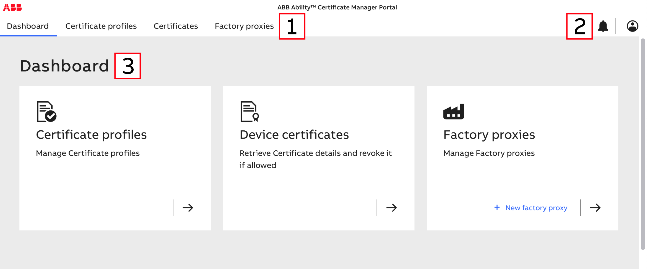 User Interface Overview Screen