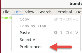 Change Color for Terminal