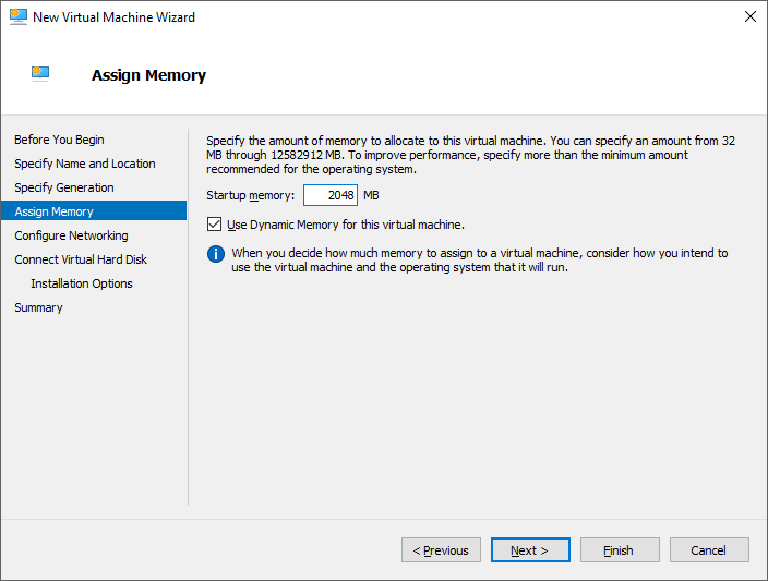 New Virtual Machine Wizard