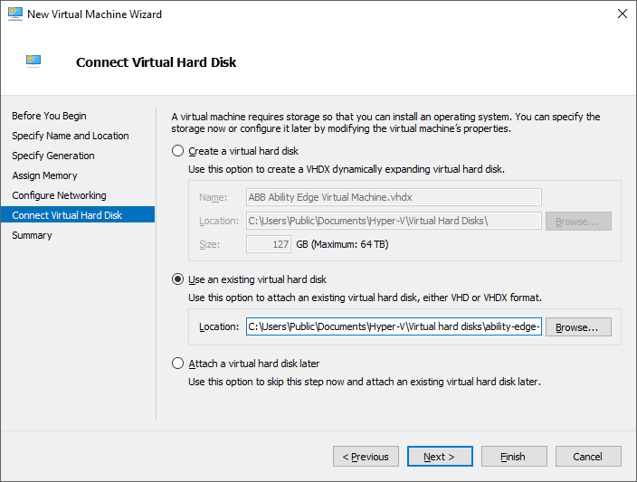 New Virtual Machine Wizard