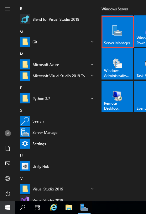 Server Manager