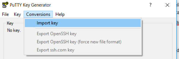 Putty Key Generation