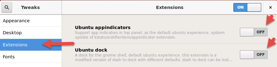 Tweaks Modify